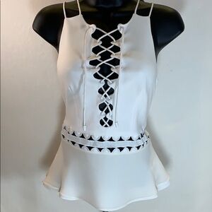 Jonathon Simkhai Lace up Top (NWT)